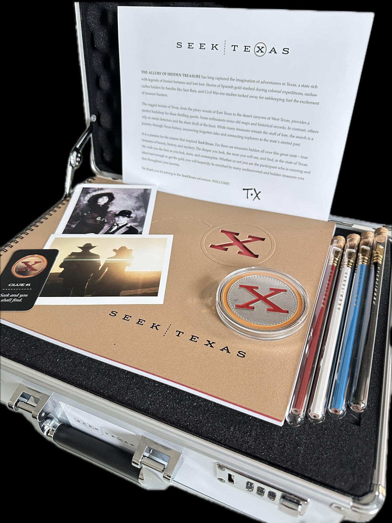 First Edition Book and Medallion